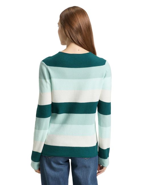 Tom Tailor Green Pullover