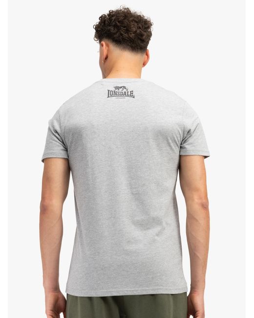 Lonsdale T-Shirt Loscoe in Black für Herren