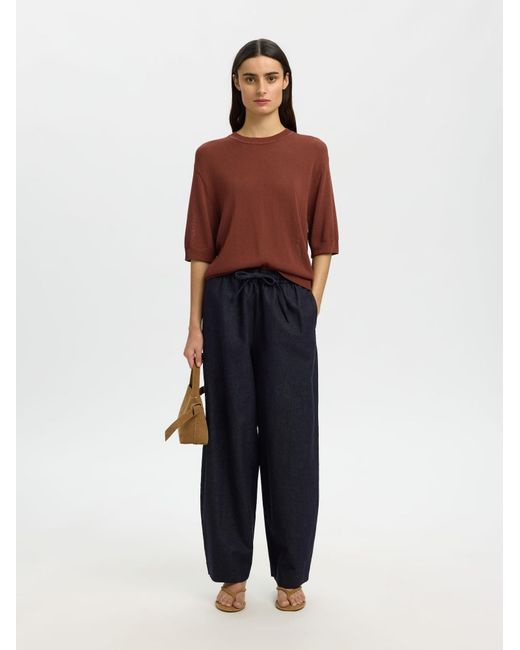 SELECTED Red Pullover