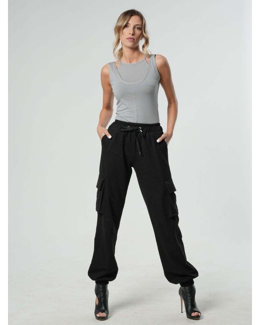 Metamorph Black Cargohose