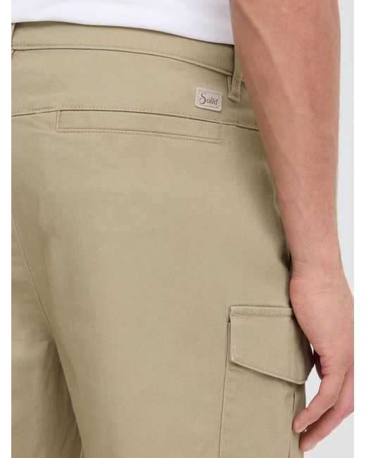 Solid Cargoshorts Sdmohan Stretch in Natural für Herren