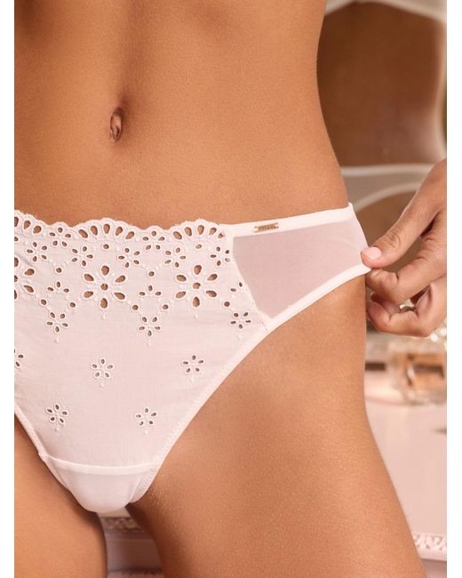 Lipsy White String