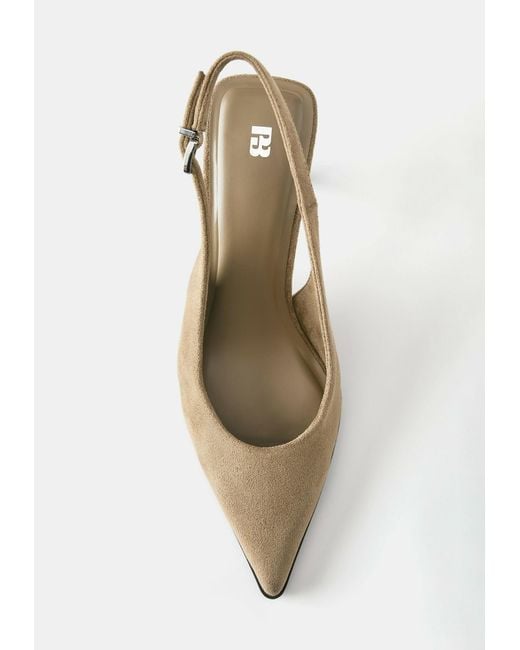 Pull&Bear Metallic Pumps