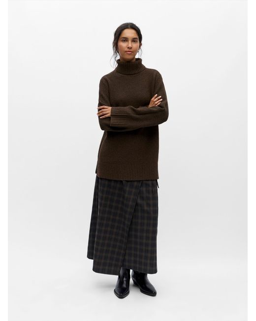 Object Brown Pullover Objmali