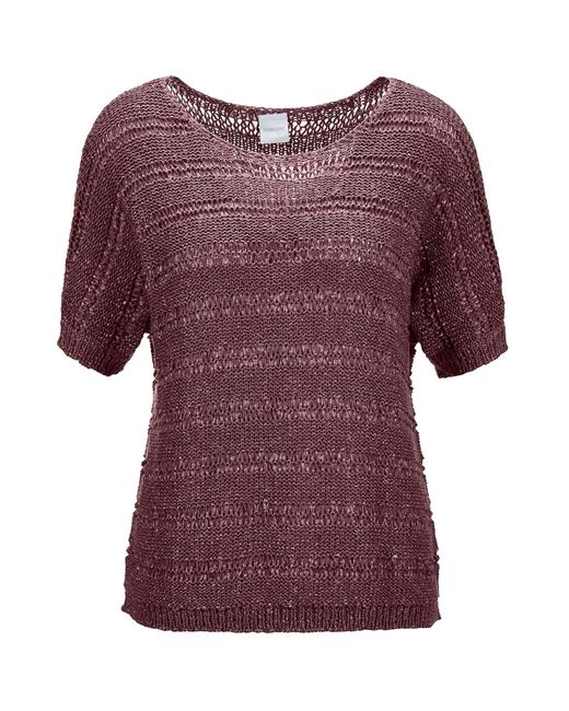 Madeleine Purple Pullover