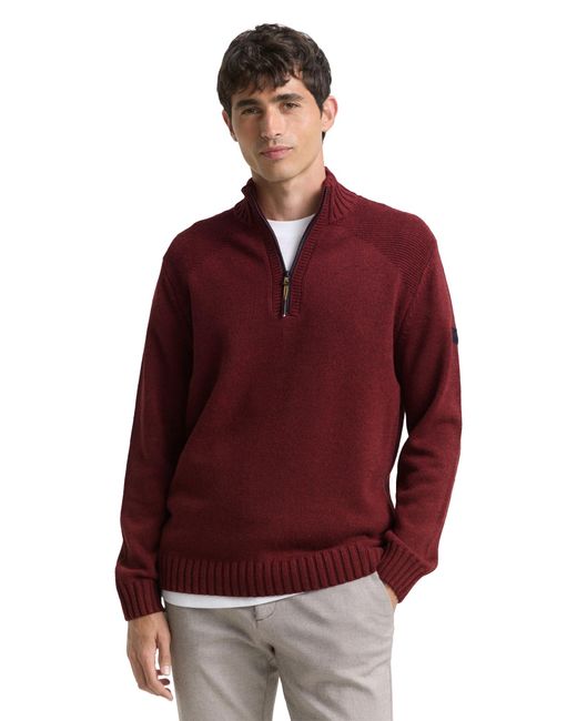 Tom Tailor Pullover in Red für Herren