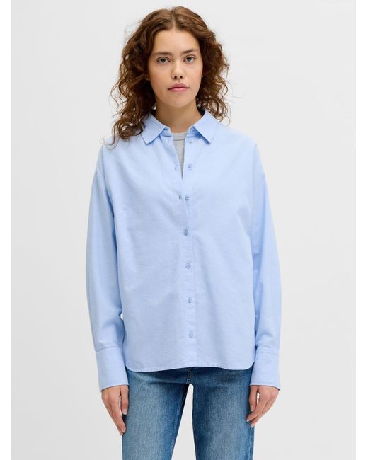 JJXX Blue Bluse Jxlea