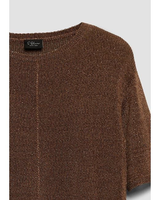 S.oliver Brown Pullover