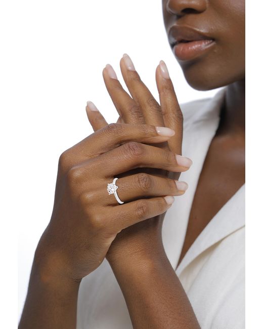 Elli Jewelry White Ring 'kristall ring'