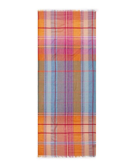 Codello Pink Schal Mit Karomuster