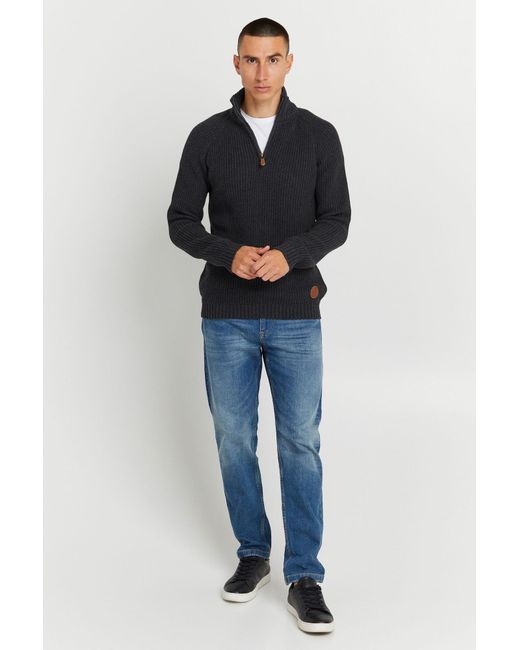 Solid Pullover Xenox in Blue für Herren