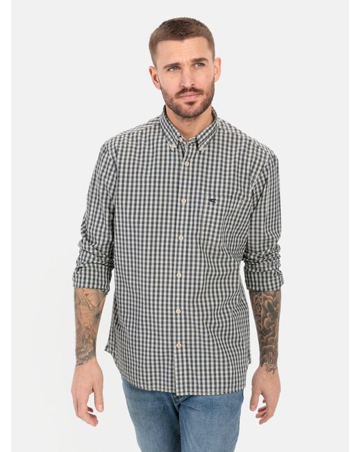 Camel Active Hemd in Gray für Herren