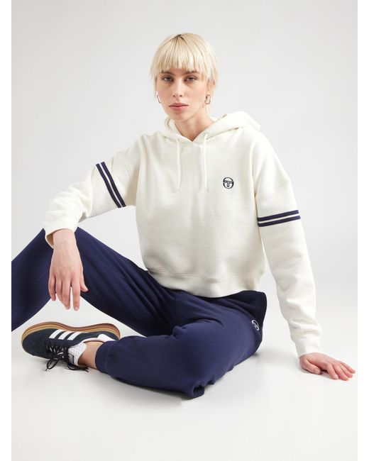 Sergio Tacchini White Sweatshirt 'Filomena'
