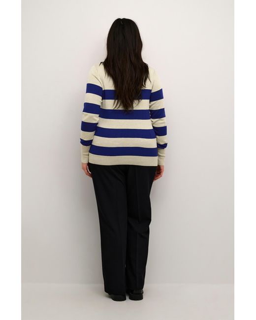 Kaffe Blue Pullover Lizzy