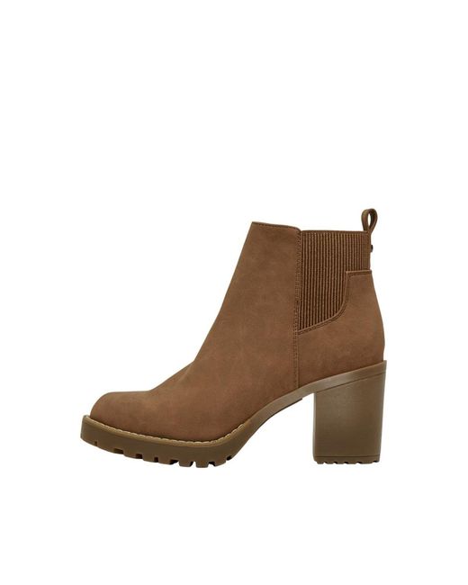 ONLY Brown Chelsea Boots Onlbarbara