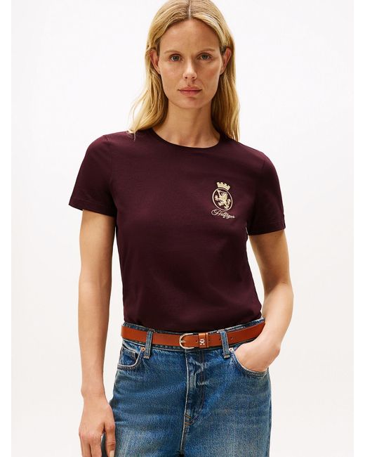 Tommy Hilfiger Purple T-Shirt