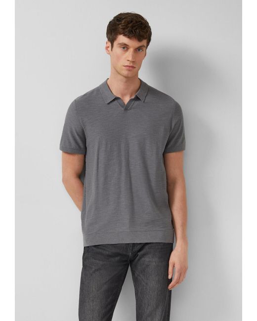 S.oliver Strickpullover in Gray für Herren