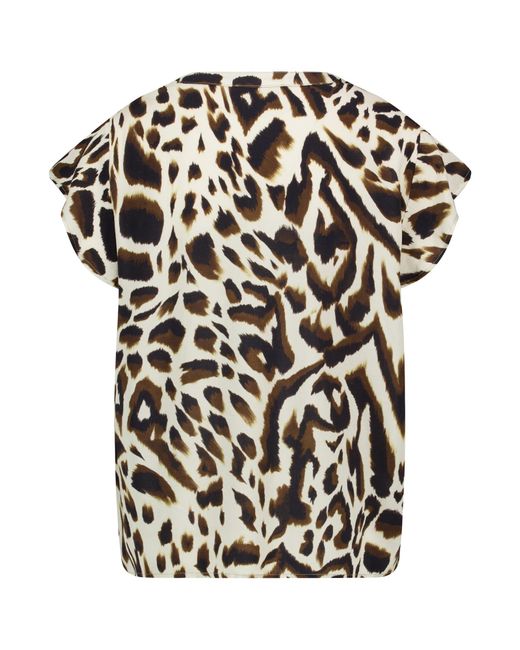 Cartoon White Bluse
