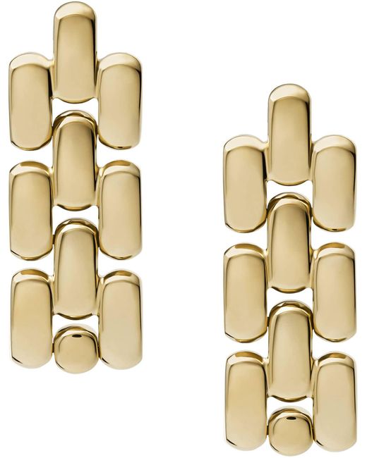 Fossil Metallic Ohrringe