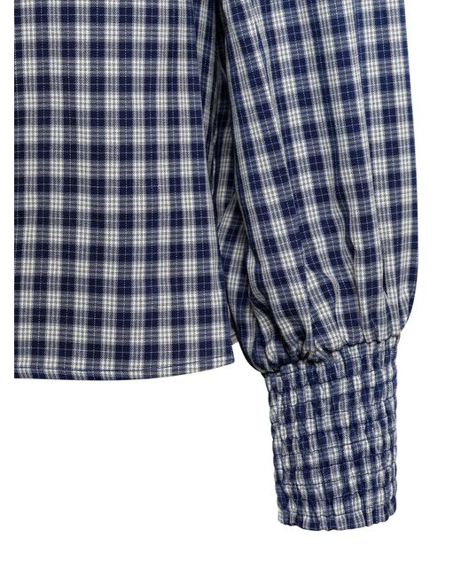 Numph Blue Bluse Nuali