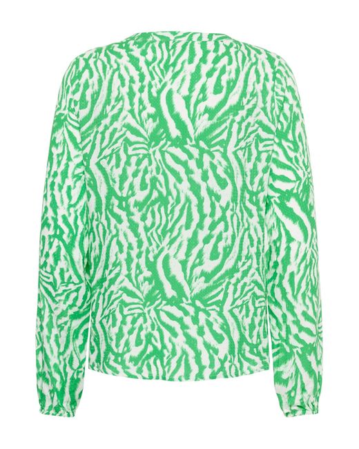 Kaffe Green Bluse Mathilde