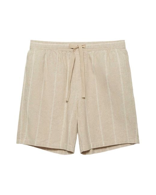 Pull&Bear Shorts in Natural für Herren