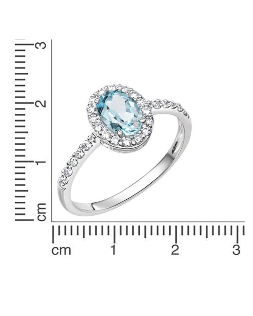 Zeeme Blue Ring