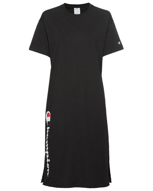 Champion Black Icons T-Shirt Dress