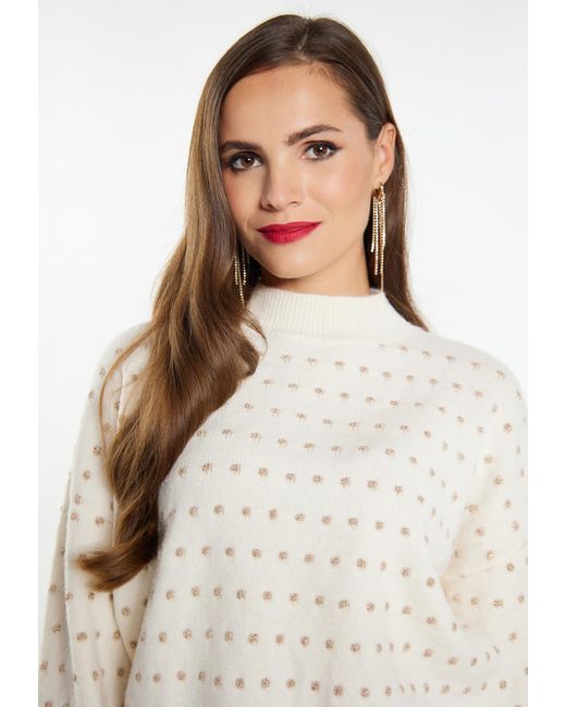 faina White Pullover Imane