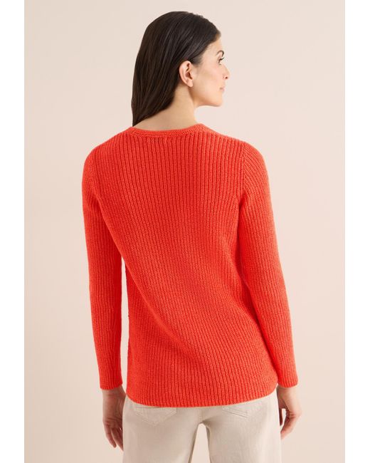 Cecil Red Pullover