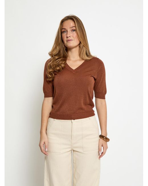 Minus Brown Pullover Milla