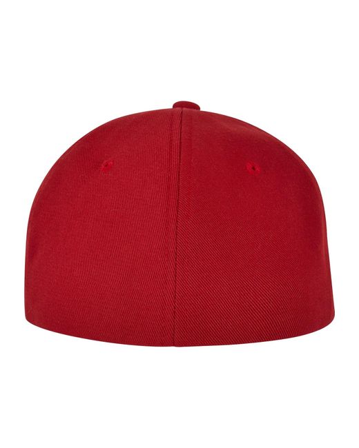 Flexfit Cap in Red für Herren