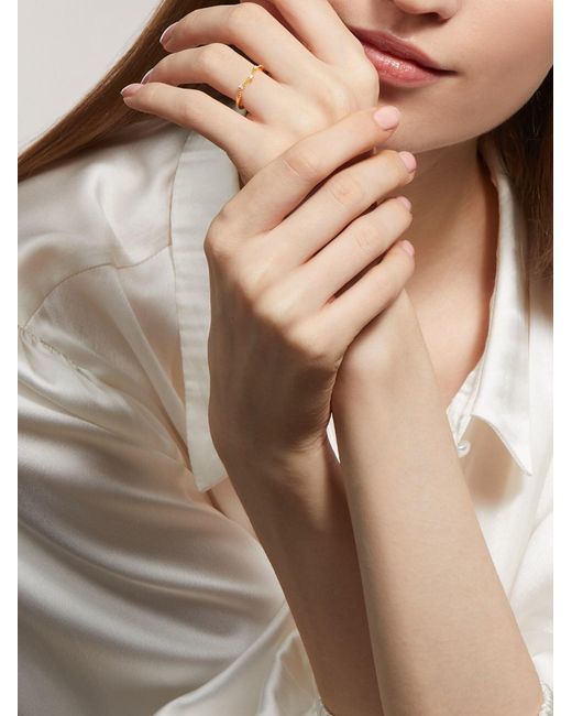 MSH Metallic Ring Leandra