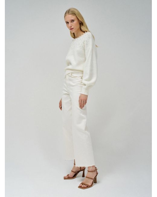 Salsa Jeans White Pullover