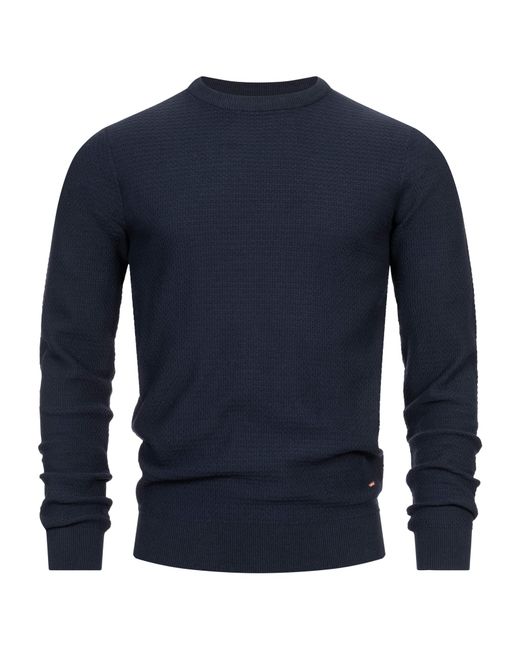 INDICODE Pullover Lourdes in Blue für Herren