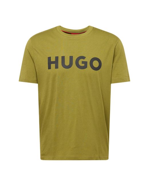 HUGO T-shirt 'dulivio' in Green für Herren