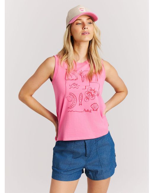 Protest Pink Top Prtanother