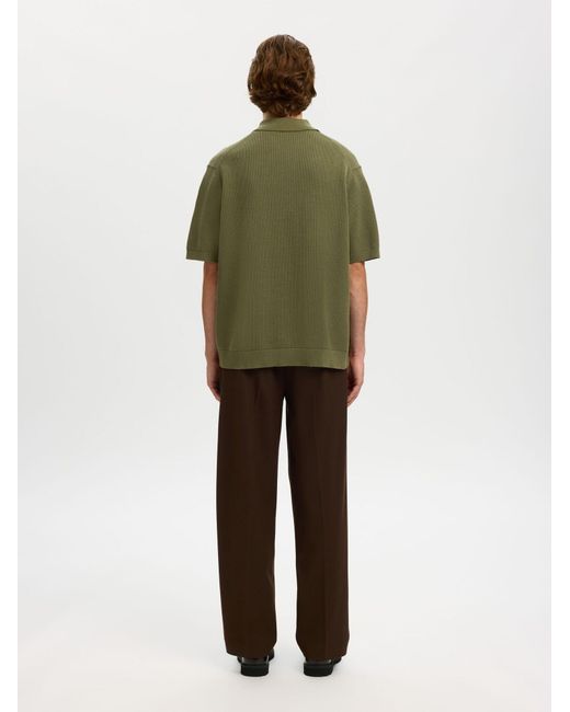 SELECTED Pullover in Green für Herren