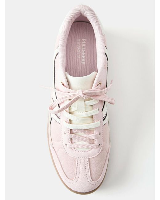 Pull&Bear Pink Sneaker Bamba