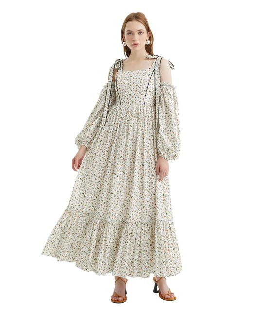 Nocturne White Kleid Alice