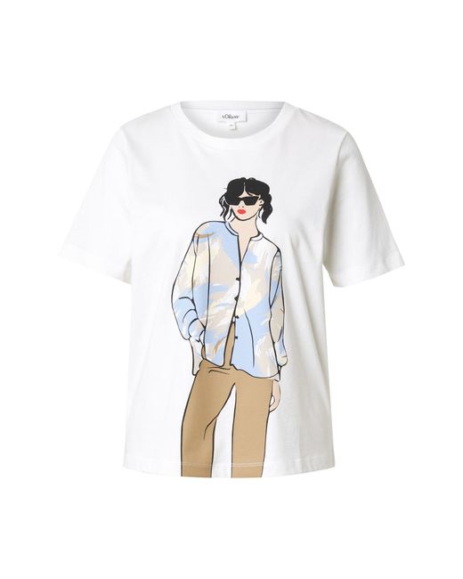 S.oliver White T-Shirt