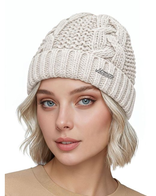 Neverless White Mütze Model 36937
