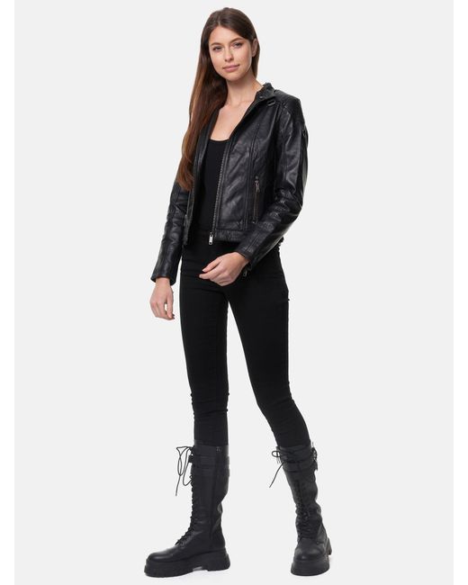 Tazzio Black Übergangsjacke 'F503'