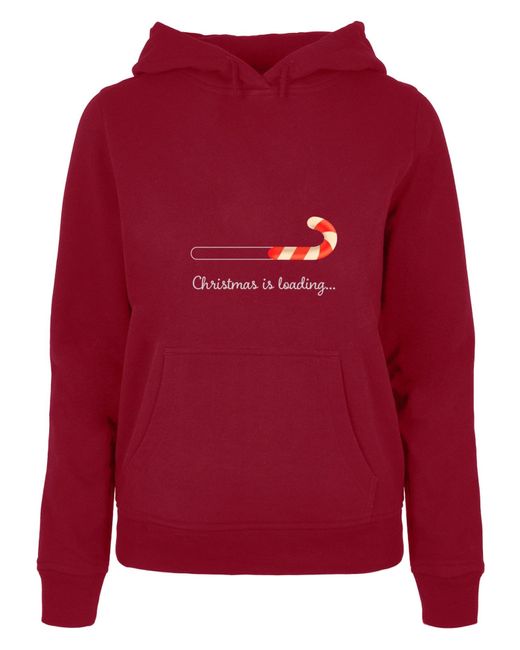 Merchcode Red Sweatshirt 'Christmas Loading'