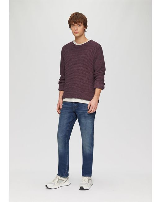 QS Pullover in Purple für Herren