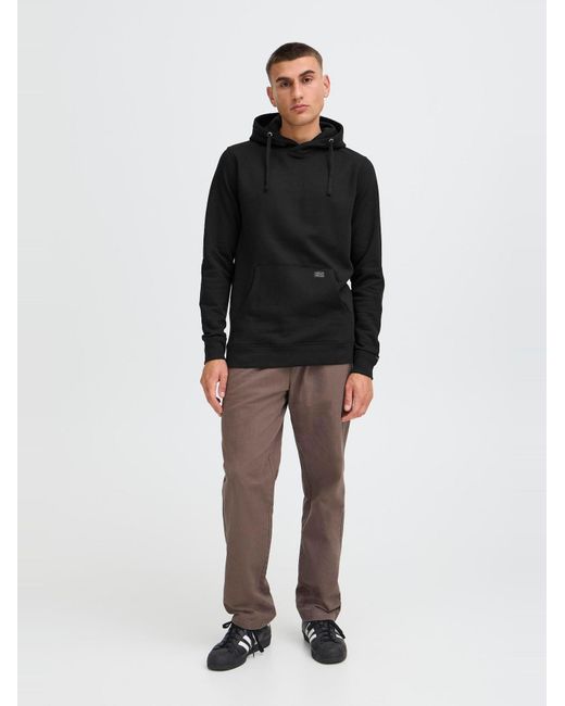 Solid Sweatshirt Sdaujuda in Black für Herren