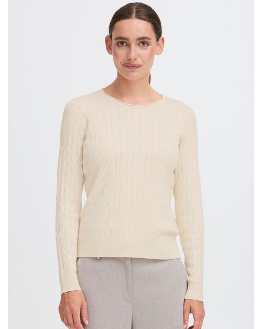 Oxmo White Pullover Isisse