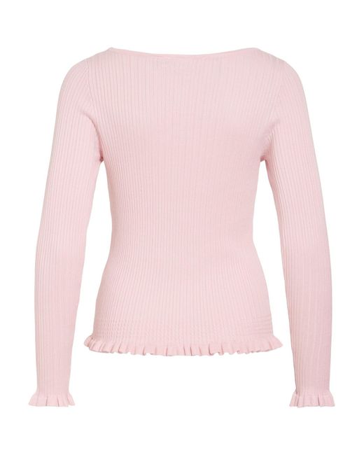 Vila Pink Pullover Vibella