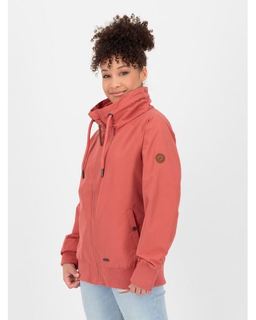 Alife & Kickin Red Jacke Joranaak
