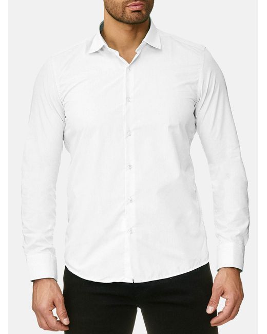 Reslad Hemd Rs7002 in White für Herren